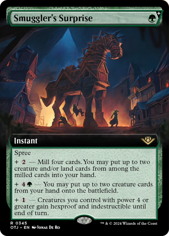 Smuggler's Surprise (Extended Art) [Outlaws of Thunder Junction] Magic: The Gathering