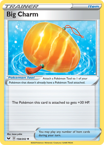 Big Charm (158/202) [Sword & Shield: Base Set] Pokémon
