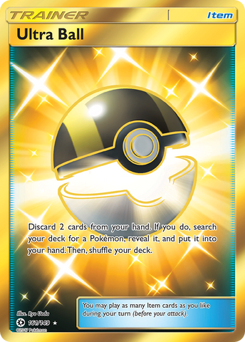 Ultra Ball (161/149) [Sun & Moon: Base Set] Pokémon