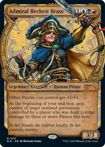 Admiral Beckett Brass [Secret Lair Drop Series] Magic: The Gathering