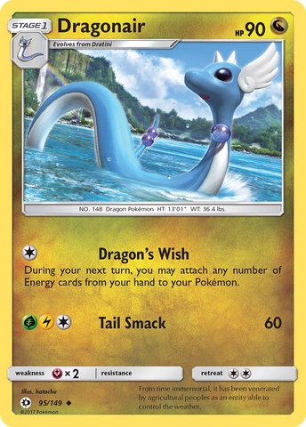 Dragonair (95/149) [Sun & Moon: Base Set] Pokémon