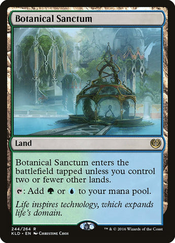 Botanical Sanctum [Kaladesh] Magic: The Gathering