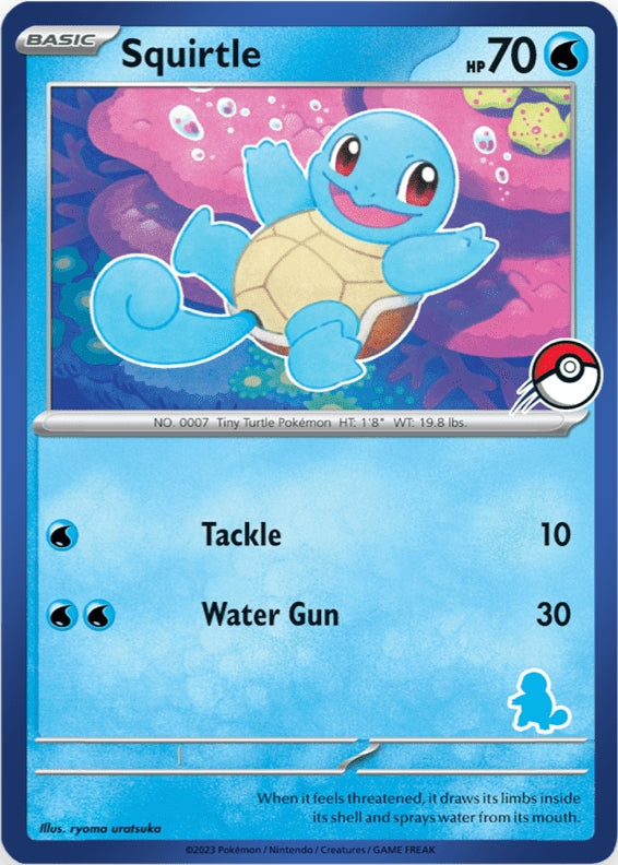 Squirtle (Blue Border) [My First Battle] Pokémon