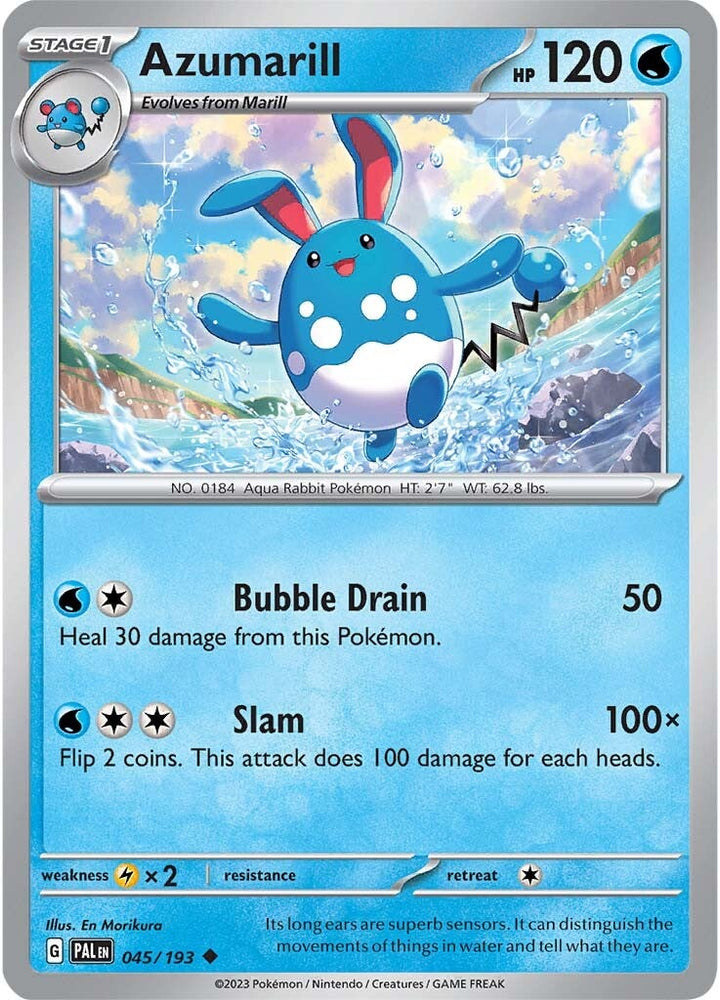 Azumarill (045/193) [Scarlet & Violet: Paldea Evolved] Pokémon