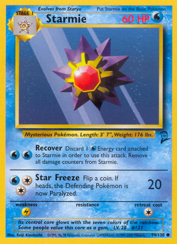 Starmie (94/130) [Base Set 2] Pokémon