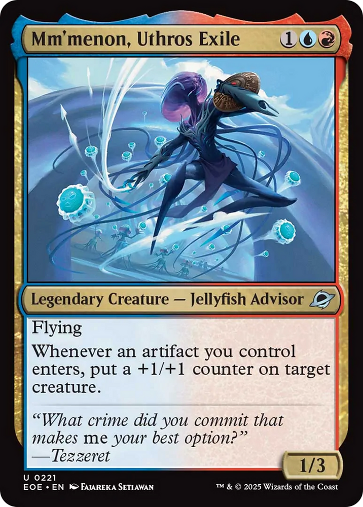 Mm'menon, Uthros Exile [Edge of Eternities] Magic: The Gathering