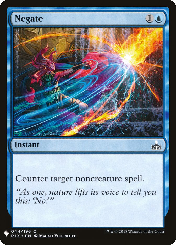 Negate [Mystery Booster] Magic: The Gathering