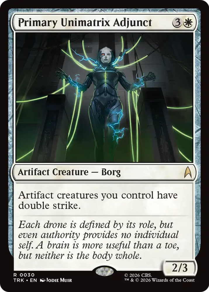 Primary Unimatrix Adjunct [Star Trek] Magic: The Gathering