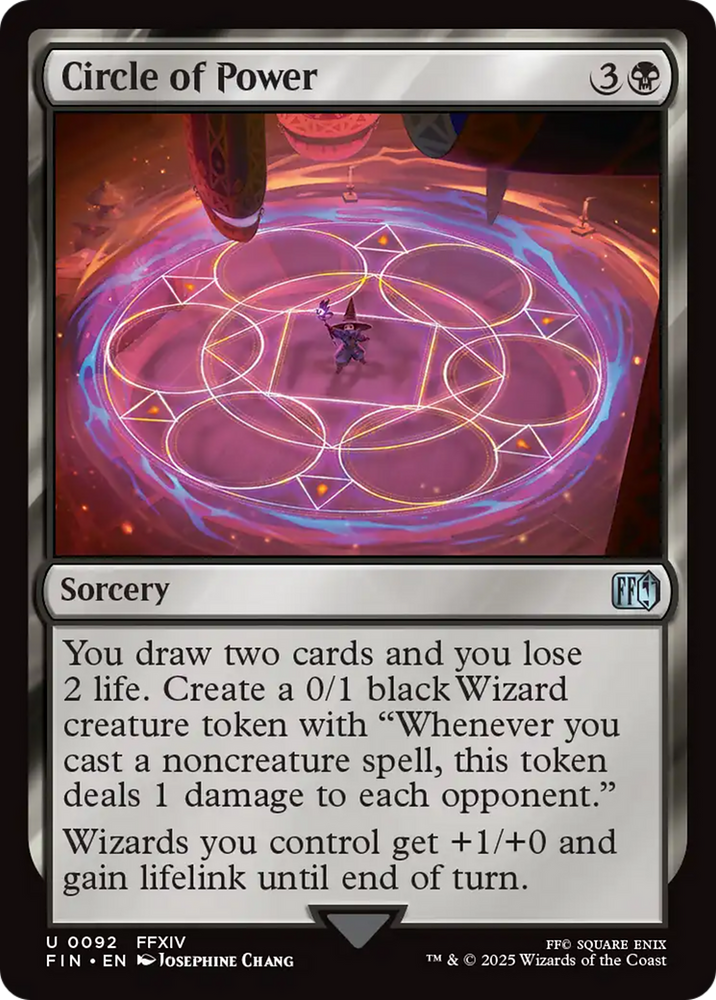Circle of Power [FINAL FANTASY] Magic: The Gathering