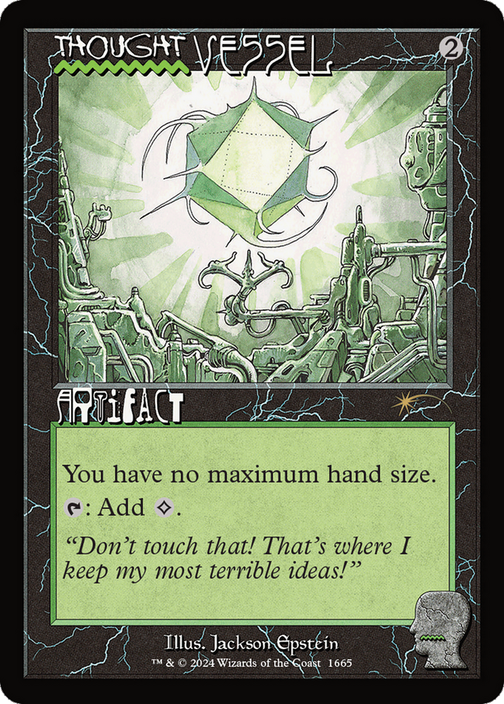 Thought Vessel (1665) (Rainbow Foil) [Secret Lair Drop Series] Magic: The Gathering