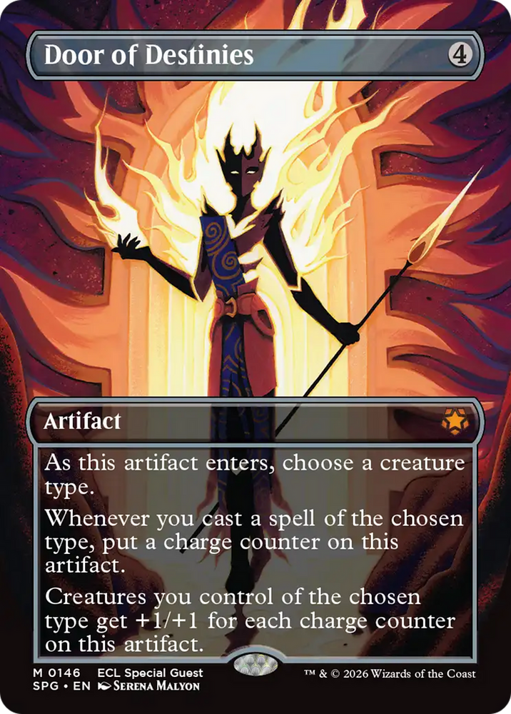 Door of Destinies (Borderless) [Lorwyn Eclipsed Special Guests] Magic: The Gathering