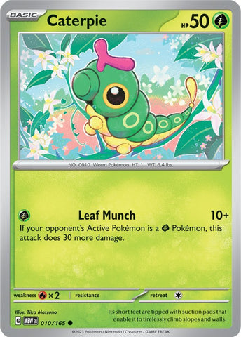 Caterpie (010/165) [Scarlet & Violet 151] Pokémon