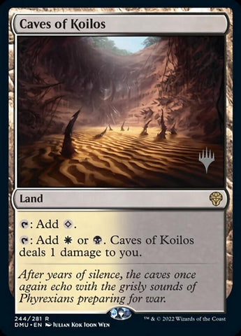 Caves of Koilos (Promo Pack) [Dominaria United Promos] Magic: The Gathering