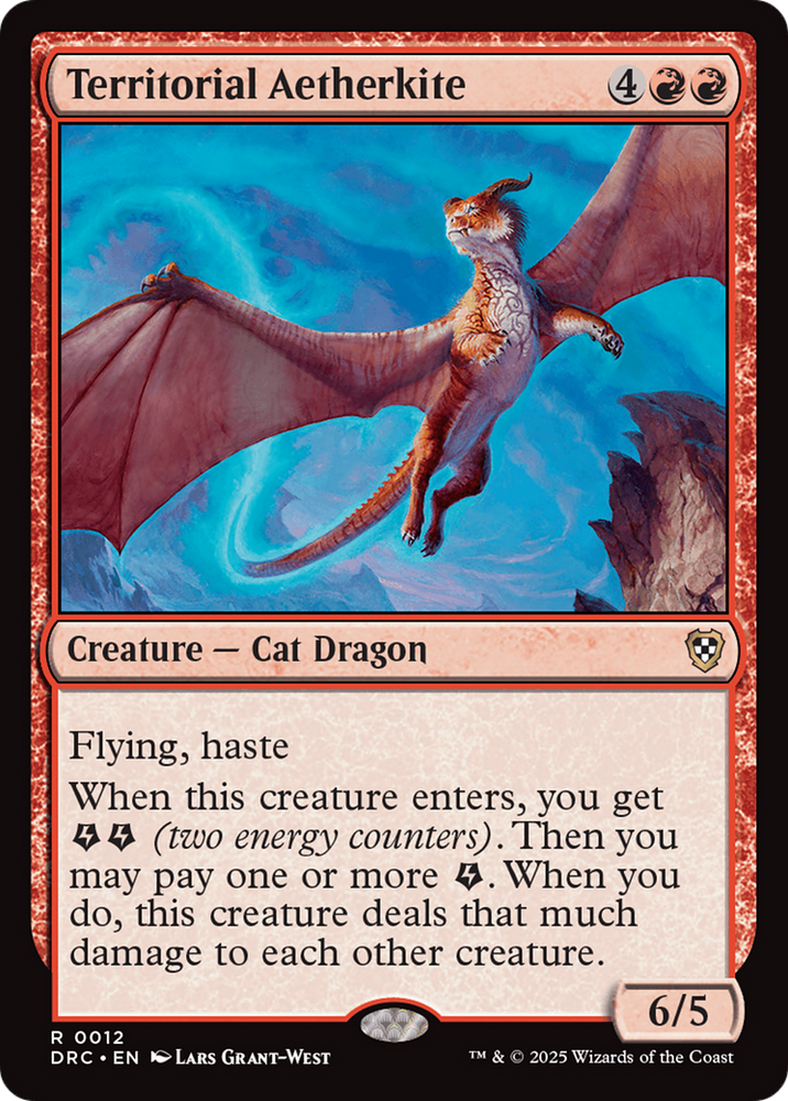 Territorial Aetherkite [Aetherdrift Commander] Magic: The Gathering