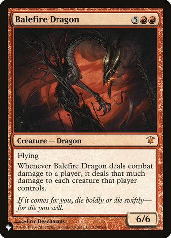 Balefire Dragon [The List] Magic: The Gathering