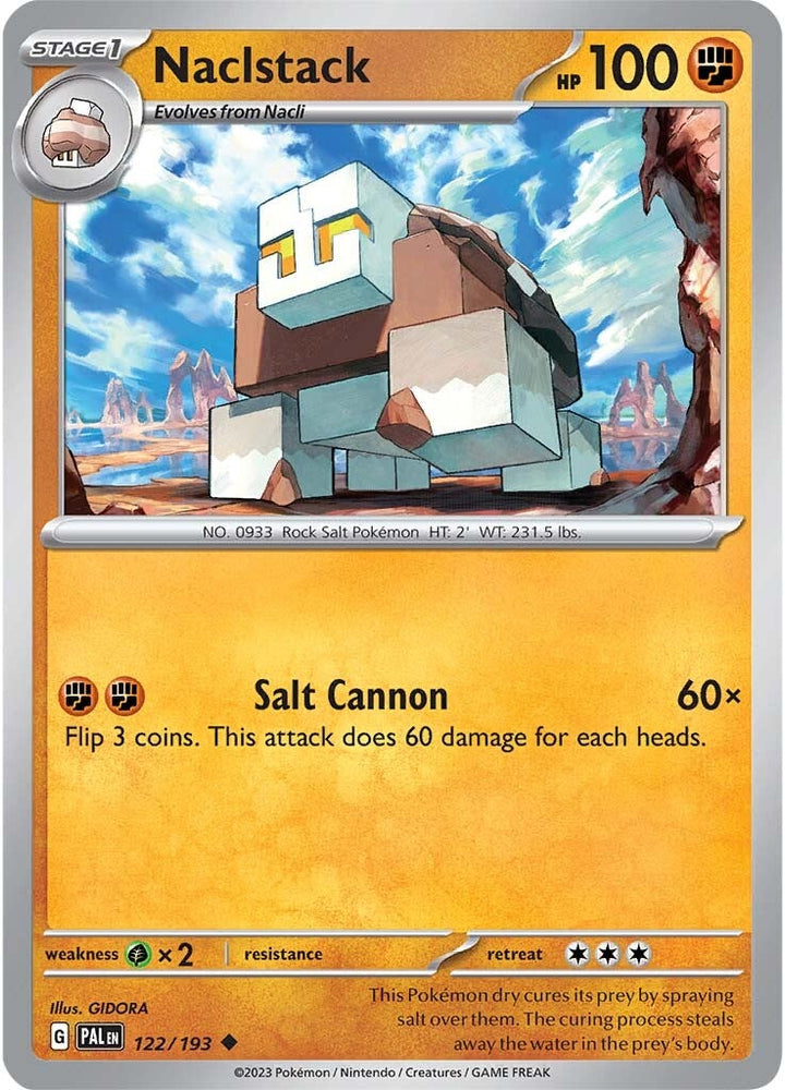 Naclstack (122/193) [Scarlet & Violet: Paldea Evolved] Pokémon