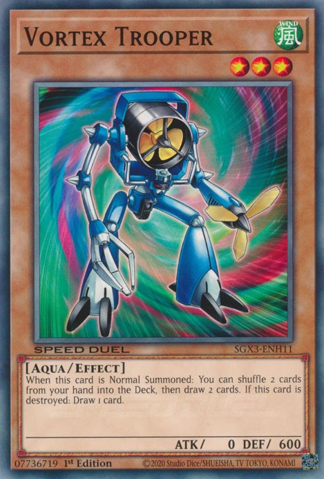 Vortex Trooper [SGX3-ENH11] Common Yu-Gi-Oh!