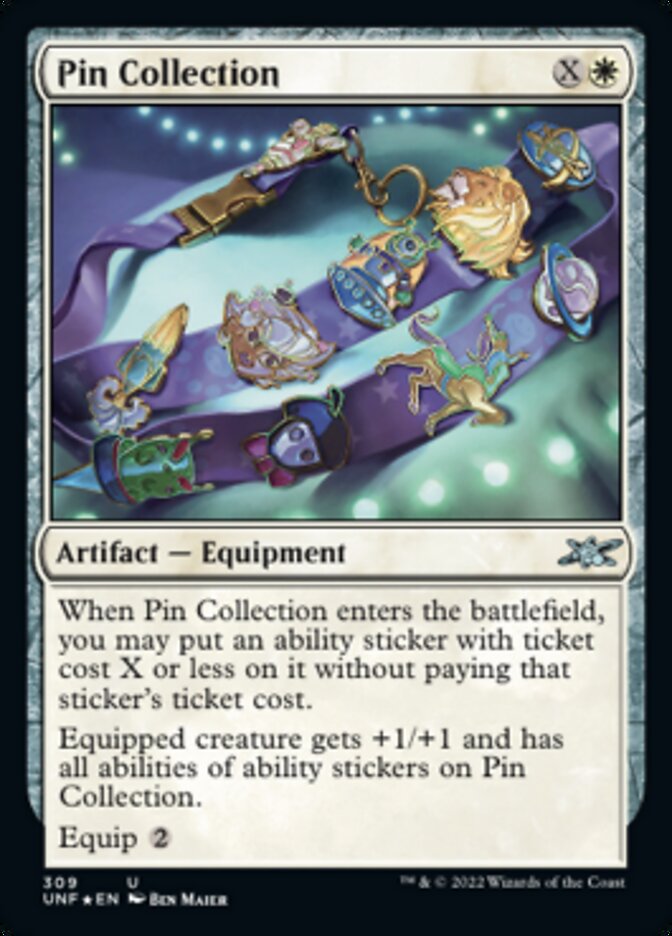 Pin Collection (Galaxy Foil) [Unfinity] Magic: The Gathering