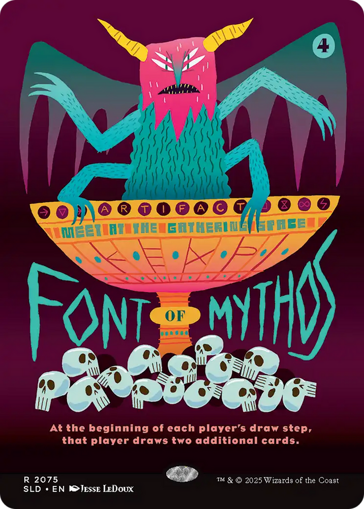 Font of Mythos [Secret Lair Drop Series] Magic: The Gathering