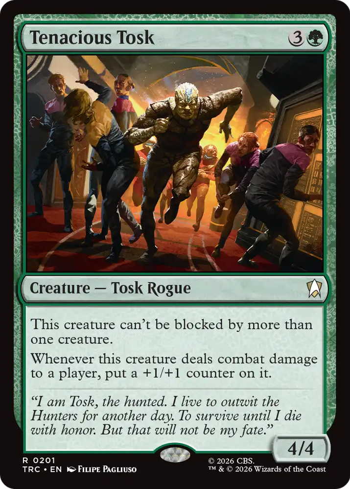 Tenacious Tosk [Star Trek Commander] Magic: The Gathering