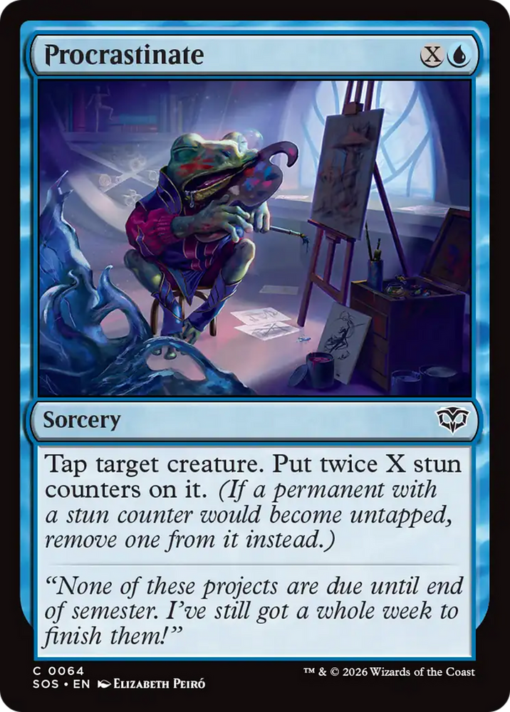 Procrastinate [Secrets of Strixhaven] Magic: The Gathering
