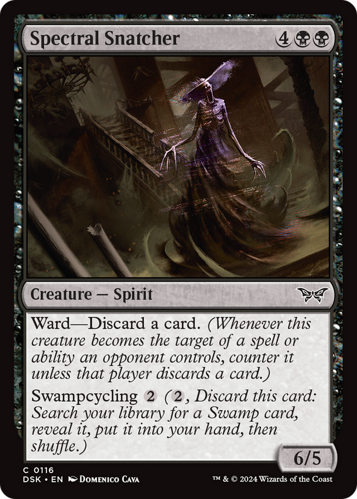 Spectral Snatcher [Duskmourn: House of Horror] Magic: The Gathering