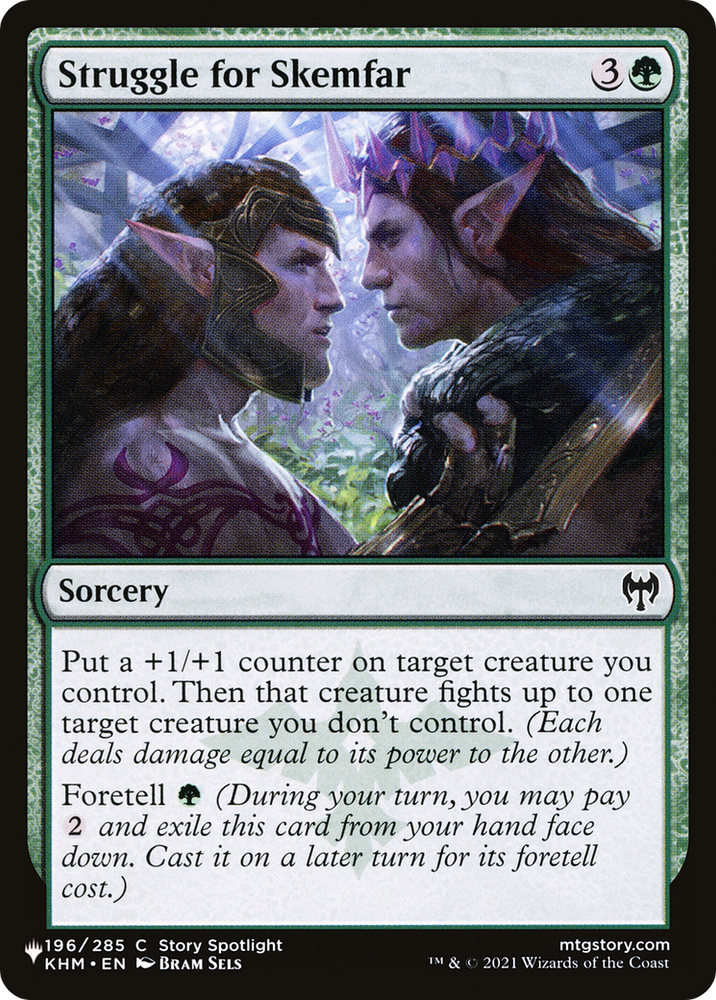 Struggle for Skemfar [The List] Magic: The Gathering