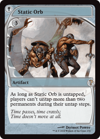 Static Orb (Future Sight) [Mystery Booster 2] Magic: The Gathering