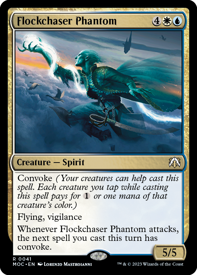 Flockchaser Phantom [March of the Machine Commander] Magic: The Gathering
