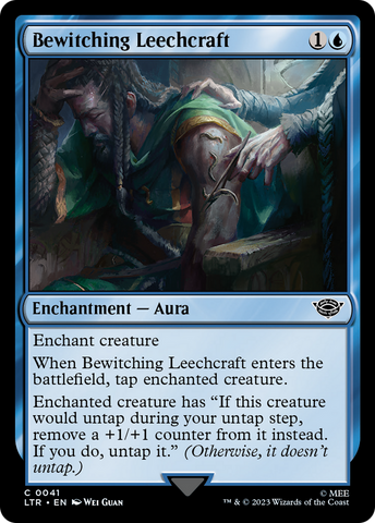 Bewitching Leechcraft [The Lord of the Rings: Tales of Middle-Earth] Magic: The Gathering