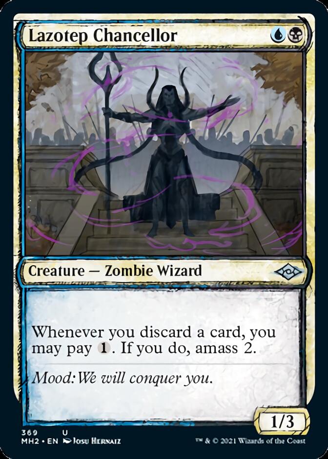 Lazotep Chancellor (Sketch) [Modern Horizons 2] Magic: The Gathering