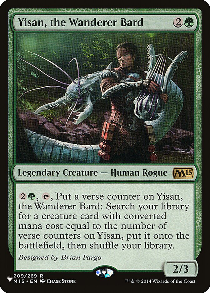 Yisan, the Wanderer Bard [The List] Magic: The Gathering