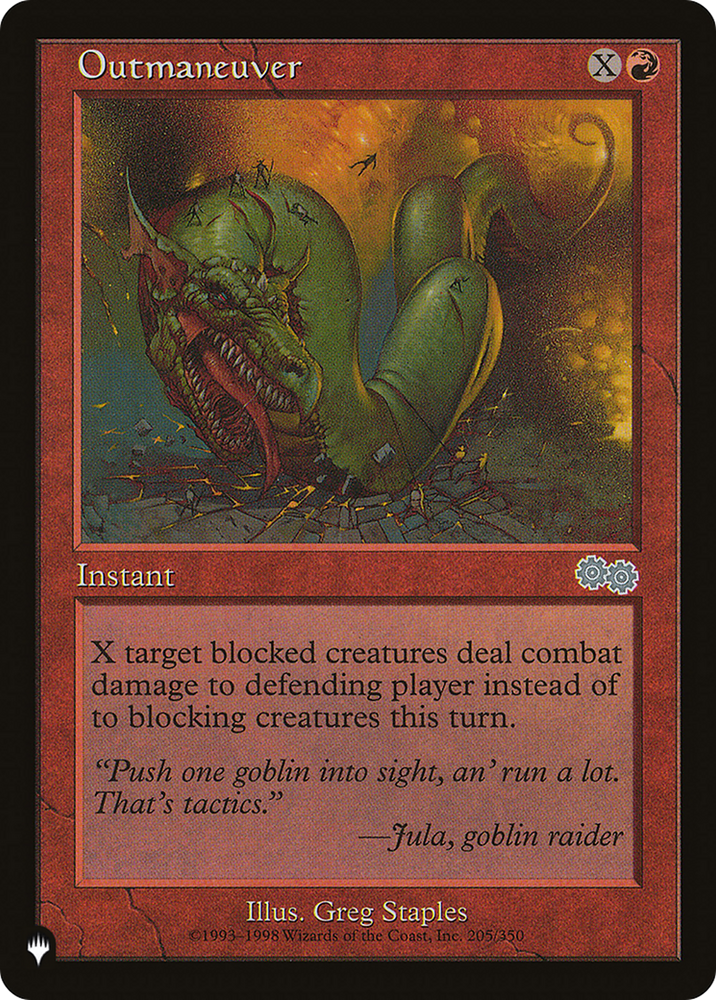 Outmaneuver [The List] Magic: The Gathering