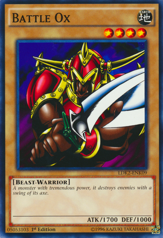 Battle Ox [LDK2-ENK09] Common Yu-Gi-Oh!