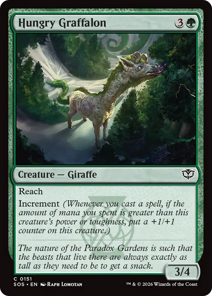 Hungry Graffalon [Secrets of Strixhaven] Magic: The Gathering