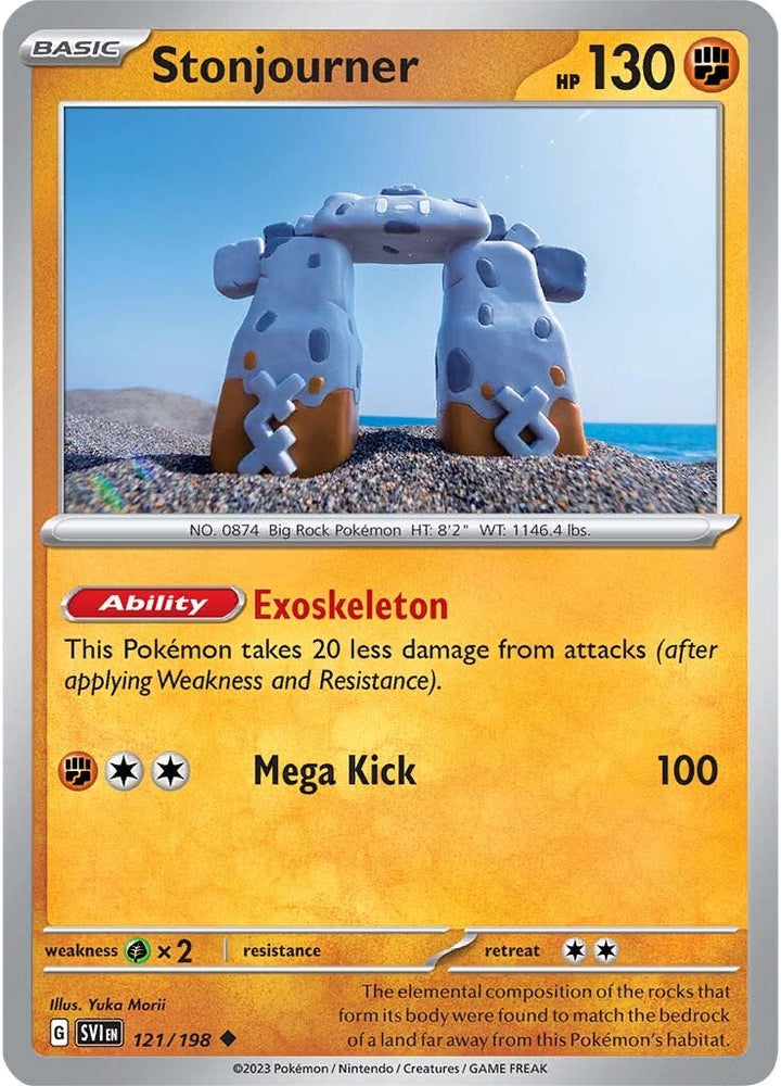 Stonjourner (121/198) [Scarlet & Violet: Base Set] Pokémon