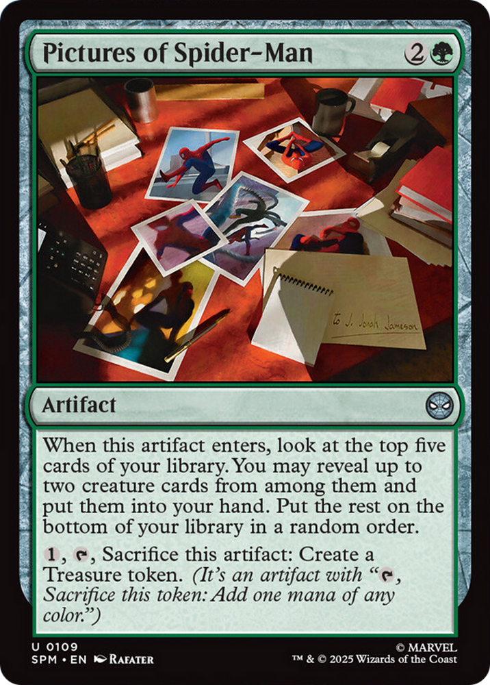 Pictures of Spider-Man [Marvel's Spider-Man] Magic: The Gathering