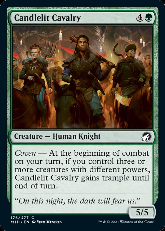 Candlelit Cavalry [Innistrad: Midnight Hunt] Magic: The Gathering