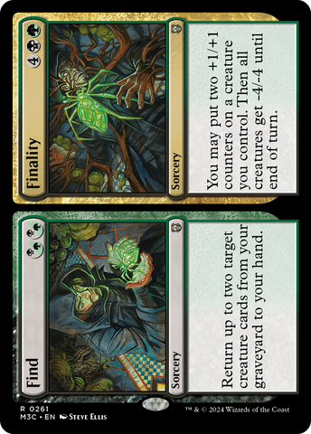 Find // Finality [Modern Horizons 3 Commander] Magic: The Gathering