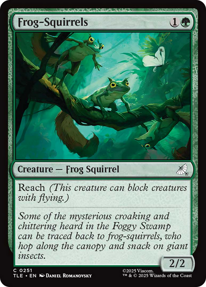 Frog-Squirrels [Avatar: The Last Airbender: Eternal-Legal] Magic: The Gathering