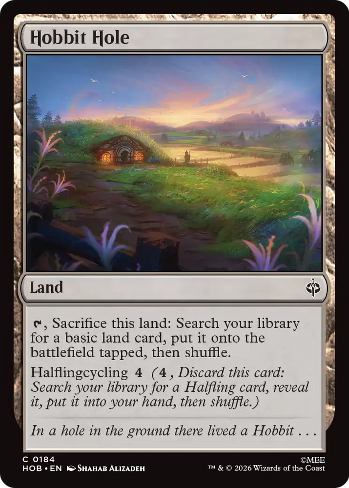 Hobbit Hole [The Hobbit] Magic: The Gathering