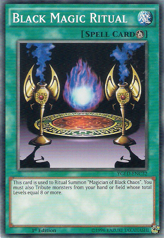Black Magic Ritual [YGLD-ENC32] Common Yu-Gi-Oh!
