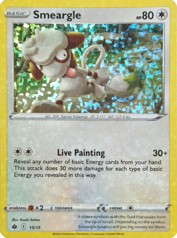 Smeargle (15/15) [McDonald's Promos: Match Battle] Pokémon