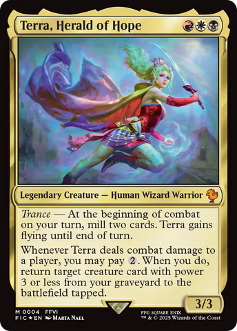 Terra, Herald of Hope [FINAL FANTASY Commander] Magic: The Gathering