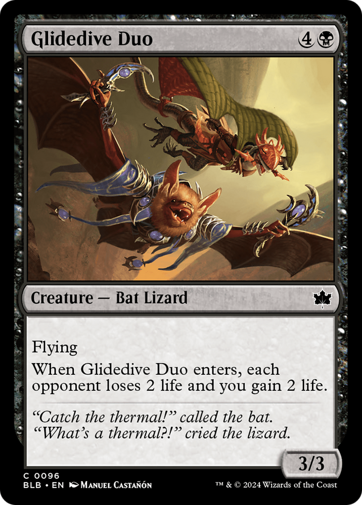 Glidedive Duo [Bloomburrow] Magic: The Gathering