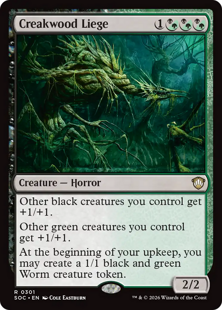 Creakwood Liege [Secrets of Strixhaven Commander] Magic: The Gathering