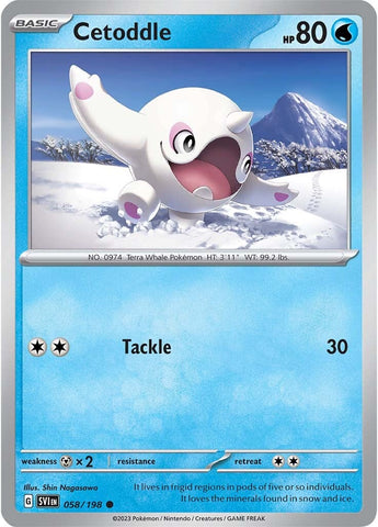 Cetoddle (058/198) [Scarlet & Violet: Base Set] Pokémon