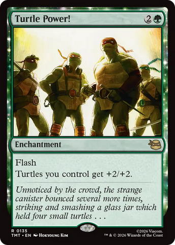 Turtle Power! [Teenage Mutant Ninja Turtles] Magic: The Gathering
