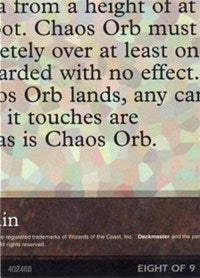 Chaos Orb (8 of 9) (Ultra PRO Puzzle Quest) [Media Promos] Magic: The Gathering