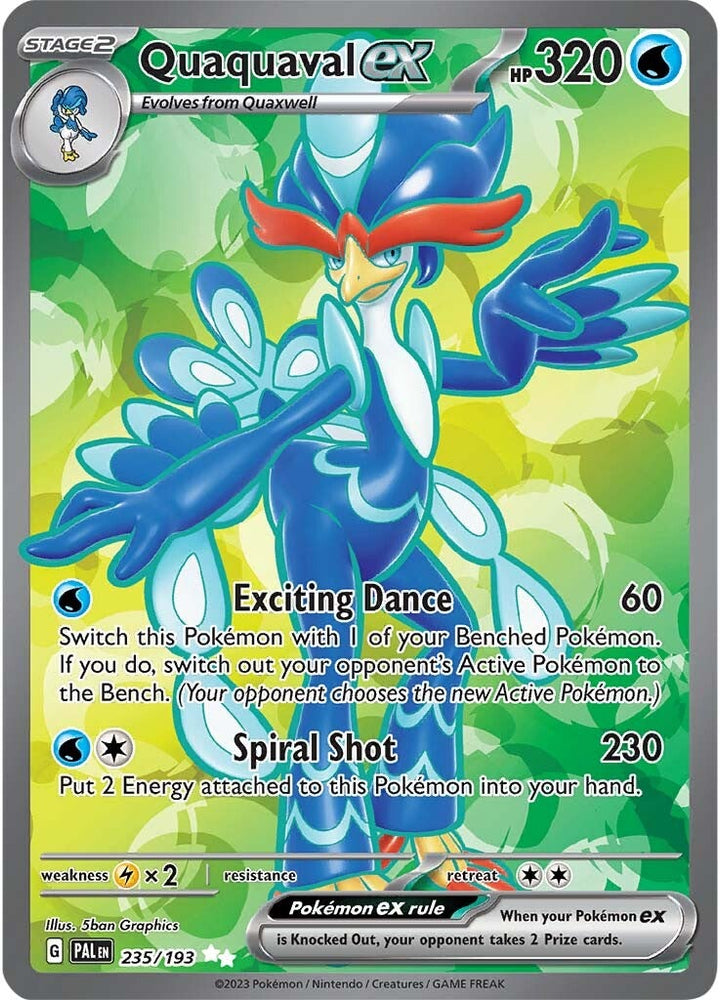 Quaquaval ex (235/193) [Scarlet & Violet: Paldea Evolved] Pokémon
